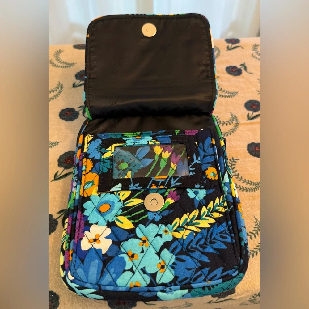 NWT Vera Bradley Mini Hipster in Midnight Blues Pattern - Picture 5 of 6